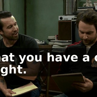 - that you have a cat. - Right.