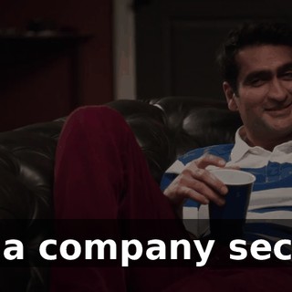 It's a company secret.