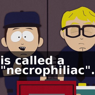 is called a "necrophiliac".