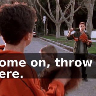 Come on, throw it here.