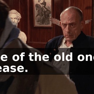 One of the old ones, please.