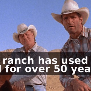Our ranch has used this trail for over 50 years.