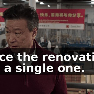 Since the renovation, not a single one.