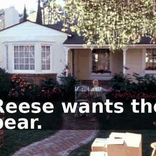Reese wants the bear.