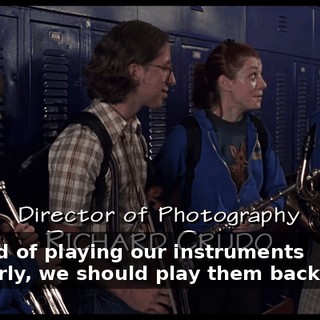Instead of playing our instruments regularly, we should play them backwards.