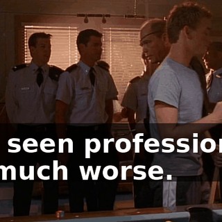 I've seen professionals do much worse.
