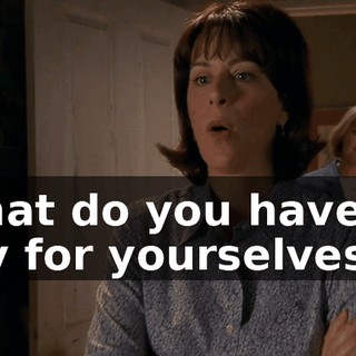 What do you have to say for yourselves?