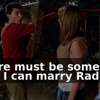 There must be some way I can marry Raduca.