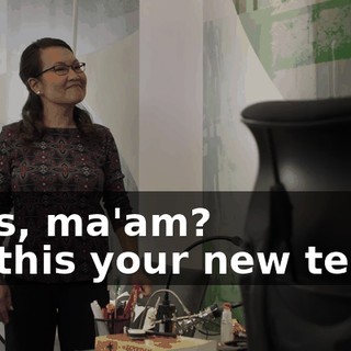 - Yes, ma'am? - Is this your new team?