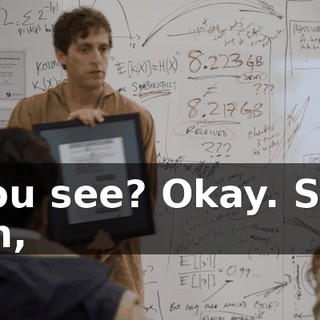 You see? Okay. So, uh,