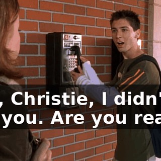 Hey, Christie, I didn't see you. Are you ready?