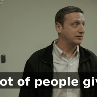 A lot of people give.