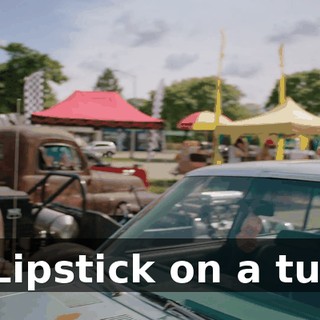 * Lipstick on a turd