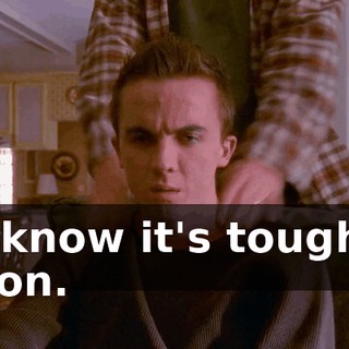 I know it's tough, son.