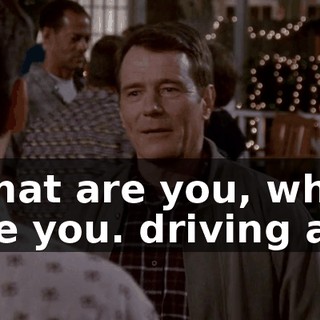 What are you, what are you. driving at?