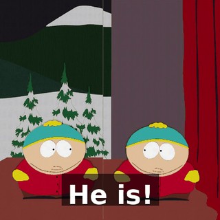 He is!