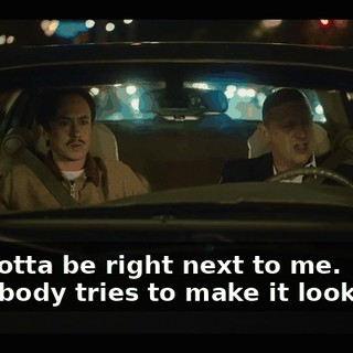 You gotta be right next to me. Everybody tries to make it look fake.