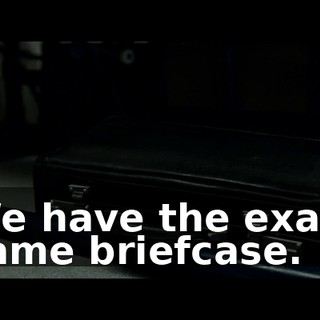 We have the exact same briefcase.