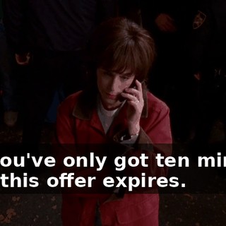 but you've only got ten minutes until this offer expires.