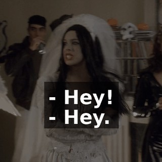 - Hey! - Hey.