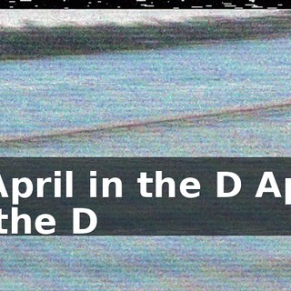 - ♪ April in the D April in the D ♪