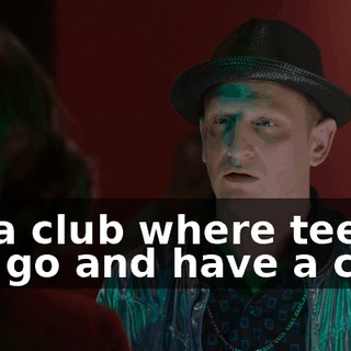 for a club where teens can go and have a cool,