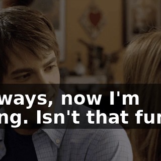 Anyways, now I'm failing. Isn't that funny?