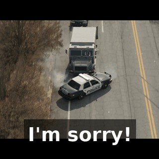 I'm sorry!