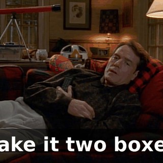 Make it two boxes.