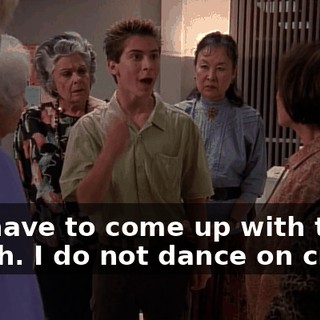 You have to come up with the dough. I do not dance on credit.