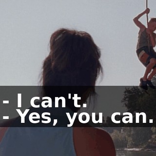 - I can't. - Yes, you can.