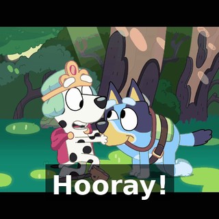 Hooray!