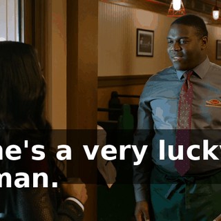 he's a very lucky man.
