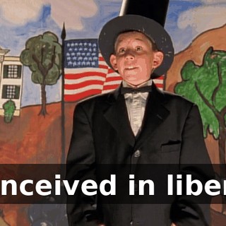 ♪ Conceived in liberty ♪