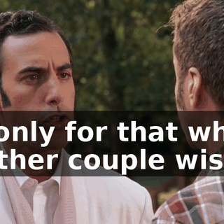 ...wish only for that which every other couple wishes for: