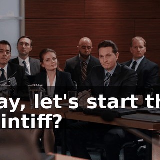Okay, let's start this. Plaintiff?
