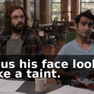 Plus his face looks like a taint.