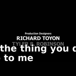 ♪ Is the thing you do, do to me ♪