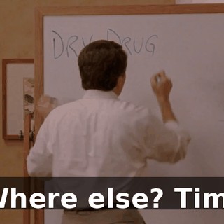 Where else? Tim?