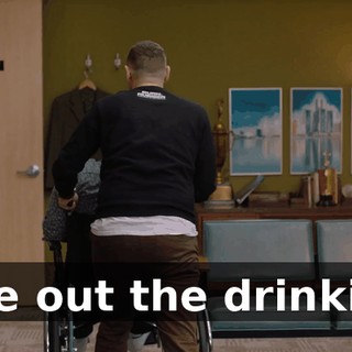 take out the drinking.