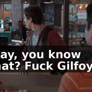 Okay, you know what? Fuck Gilfoyle.