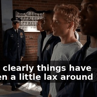Well, clearly things have gotten a little lax around here.