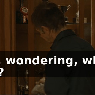 - Uh, wondering, what's that?