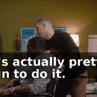 It's actually pretty fun to do it.