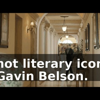 not literary icon Gavin Belson.