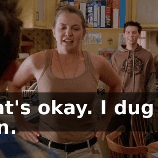 That's okay. I dug my own.