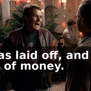I was laid off, and I'm out of money.