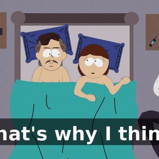 that's why I think