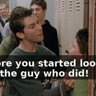 before you started looking like the guy who did!