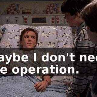 Maybe I don't need the operation.